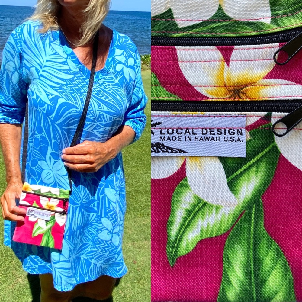 Pink Crossbody Floral Print